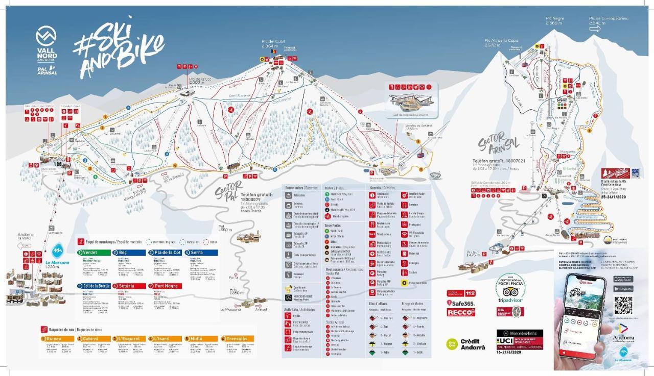 Ribasol Ski Park 5 Pers, Max 4 Adultos Mas Ninos 아린잘 외부 사진